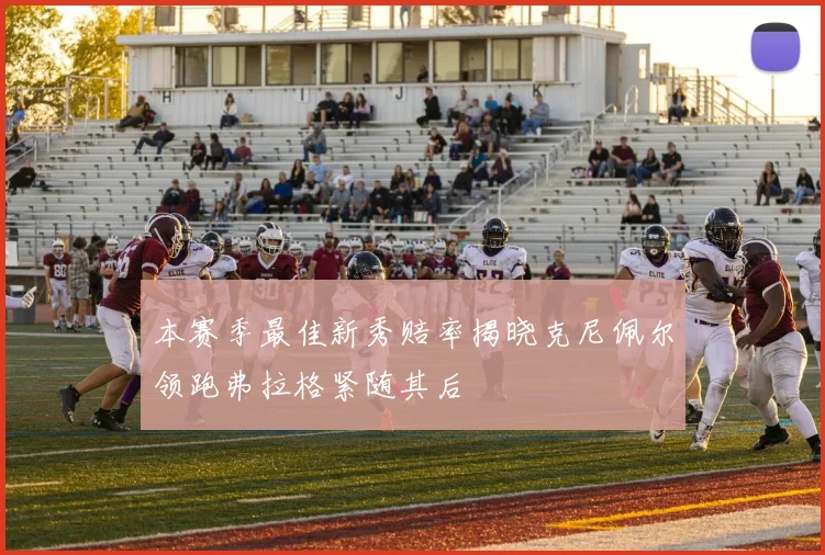 本赛季最佳新秀赔率揭晓克尼佩尔领跑弗拉格紧随其后